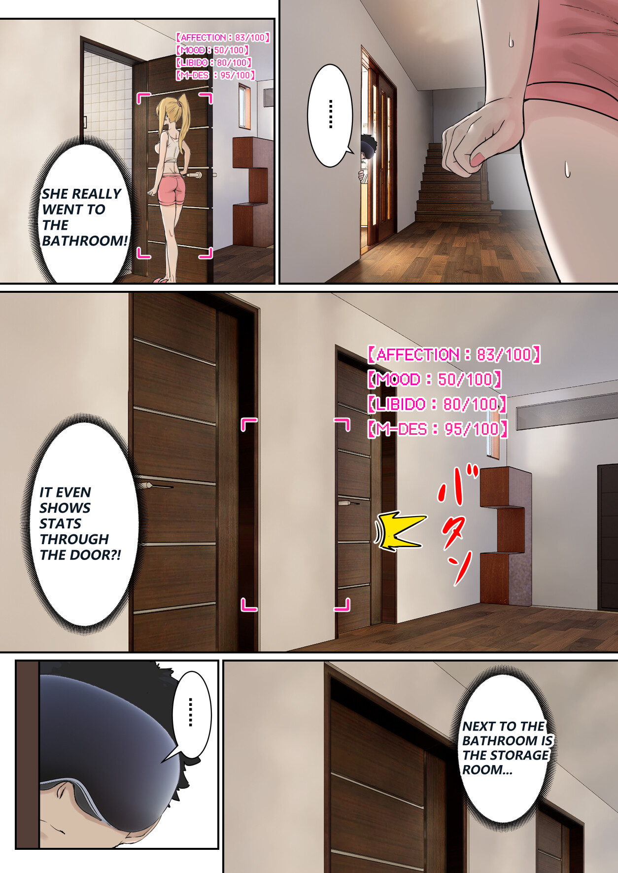 Hentai Manga Comic-My AR glasses can see various stats about my foster sister?!-Read-14